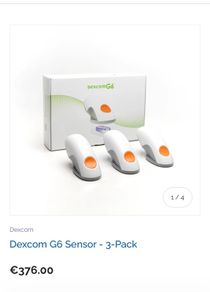 Diabetes Dexcom g6 sensor
