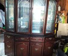 Display cabinet and storage