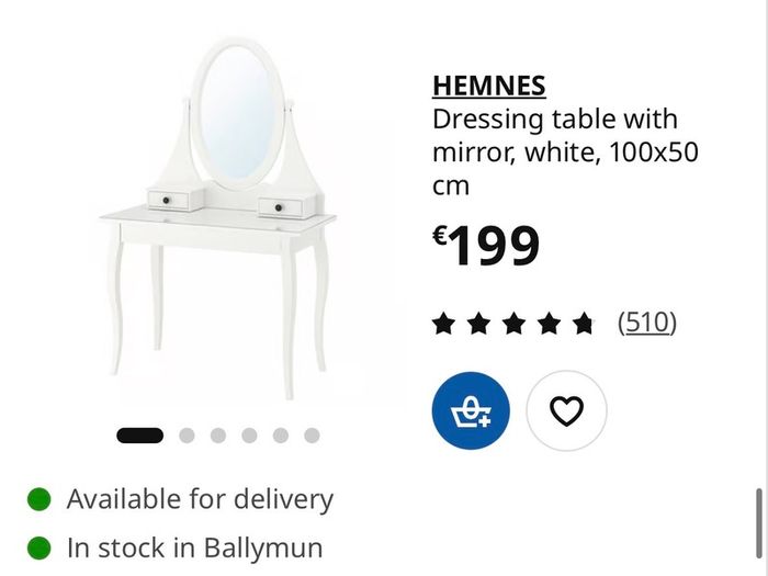 Ikea dressing Table