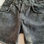 Vintage Levis black shorts Image 2