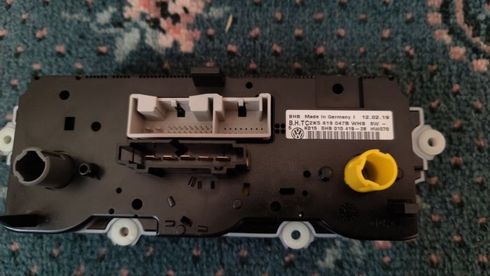 VW Caddy 2k Heater/Blower Control Module 2K5819047B