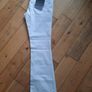 White boot leg jeans size 38 Image 2