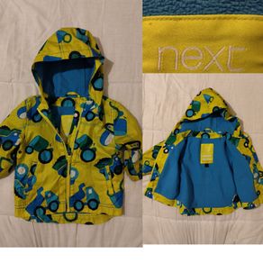 Next baby Warm fleece lined waterproof Jacket