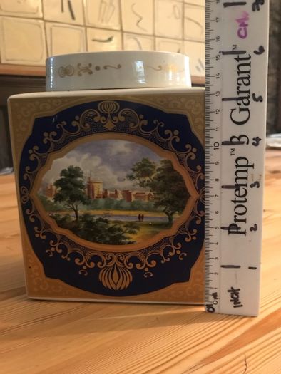 Vintage Ceramic Twinings Old English Tea Jar. Limited Edition. Jar number 3144.