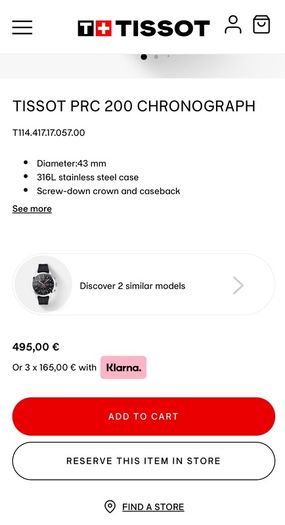 Gents Tissot Watch