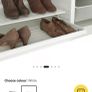 Ikea pax Wardrobe shoe shelf Image 6