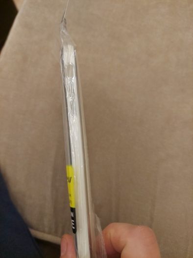 IP 11 Phone Case /Pearl White with silver edge