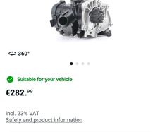 waterpump for vag 538 0360 10 INA / Schaeffler
