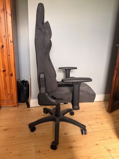 Corsair Tc100 Relaxed Gaming Chair - Grey & Black