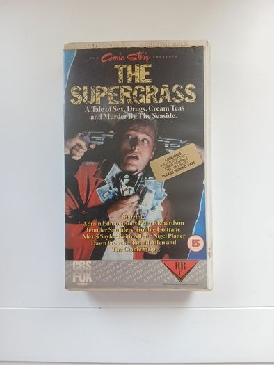 The Supergrass Film On A High Quality MAXELL Tape Ex Rental.