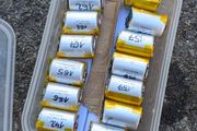 25x lipo cells 23350 (3.7v 1750mAh)
