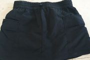 Zara black skort uk 8