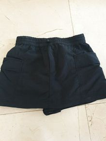Zara black skort uk 8