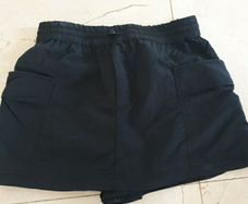 Zara black skort uk 8
