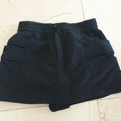 Zara black skort uk 8