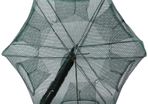 Foldable Fishing Net Trap,6/12 Holes Automatic Fishing Net Shrimp Cage Nylon Foldable Crab Fish Trap Cast