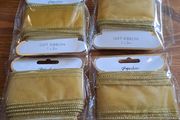 4 Paperchase Gold Wired Gift Ribbon