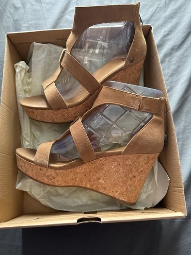 Ugg wedge mules
