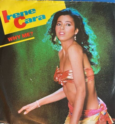 Irene Cara. Why me picture sleeve vinyl record single in vg+ condition