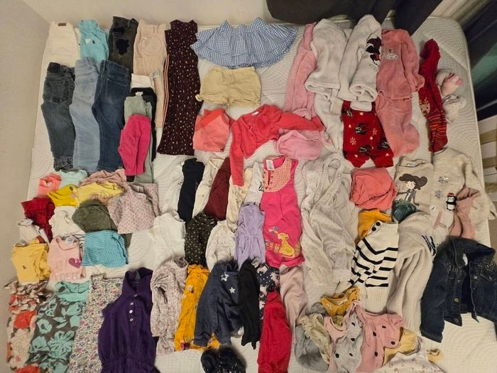 Size 2 Large bundle of girl's clothes. 24 months. Includes shipping