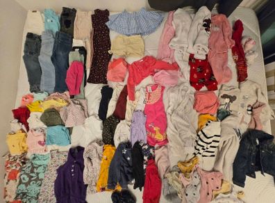 Size 2 Large bundle of girl's clothes. 24 months. Includes shipping