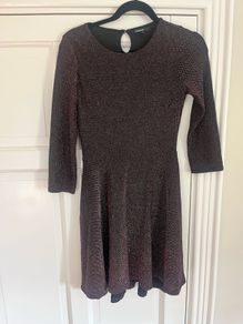 Autograph Girls Skater Shimmer Dress