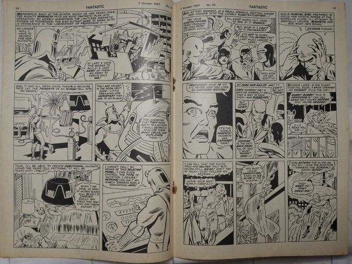 Fantastic! #34 Journey Into Mystery #108 Thor VS Loki (KEY RARE UK ISSUE)