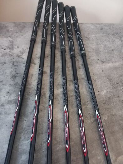 Taylormade golf irons. Right handed clubs