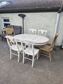 Table and chairs