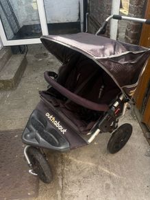 OutNAbout double pram stroller
