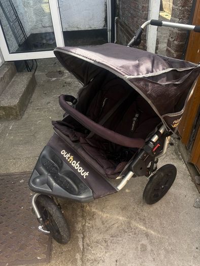 OutNAbout double pram stroller