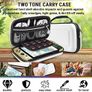Accessory Bundle kit for Nintendo Switch Oled Accessories Essentials Pack Case and Screen Protector Comfort Grip Cover Headphones charger cable Games holder Image 4