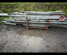 steel poles