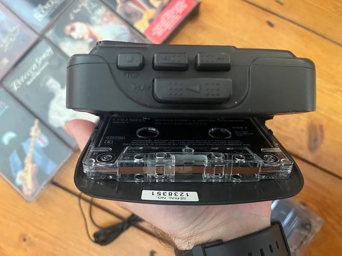 Sony Walkman and cassettes