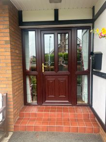 Front, back and french doors