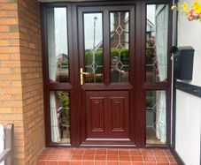 Front, back and french doors