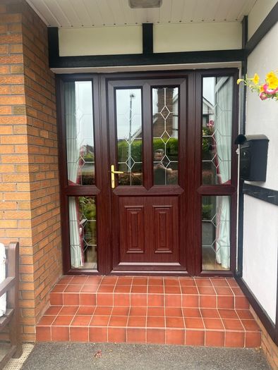 Front, back and french doors