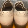 Clarks Narrative Beige & Pink Brogues Lace Up Flats Ladies UK7 EUR41 Image 7