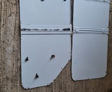 Renault Master panel cut outs
