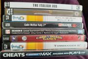 Joblot of 8 Vintage PC Games &amp; PS2 Demo / Utility Discs - Tomb Raider II, Colin McRae, etc.