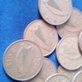 1971 Irish 2p coins. Image 2