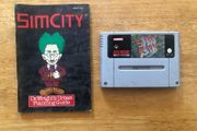 SNES Sim City Game