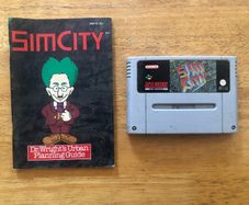 SNES Sim City Game