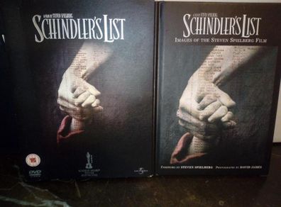 Schindler's List Dvd, Cd Soundtrack And Book Set Spielberg World War 2 Drama Holocaust