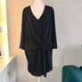 Ladies Black Tunic Buckle Top from Evans. Size UK 20 / EU 48. Image 6