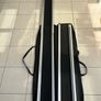Telescopic channel ramps 7ft (213cm long) for a wheelchair with black grip surface and bag Image 4