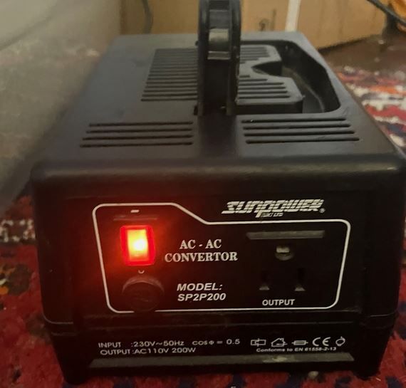 AC-AC convertor Sunpower model SP2P200