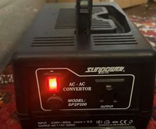 AC-AC convertor Sunpower model SP2P200