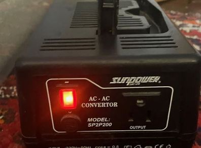 AC-AC convertor Sunpower model SP2P200