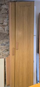 Wardrobe doors and frame
